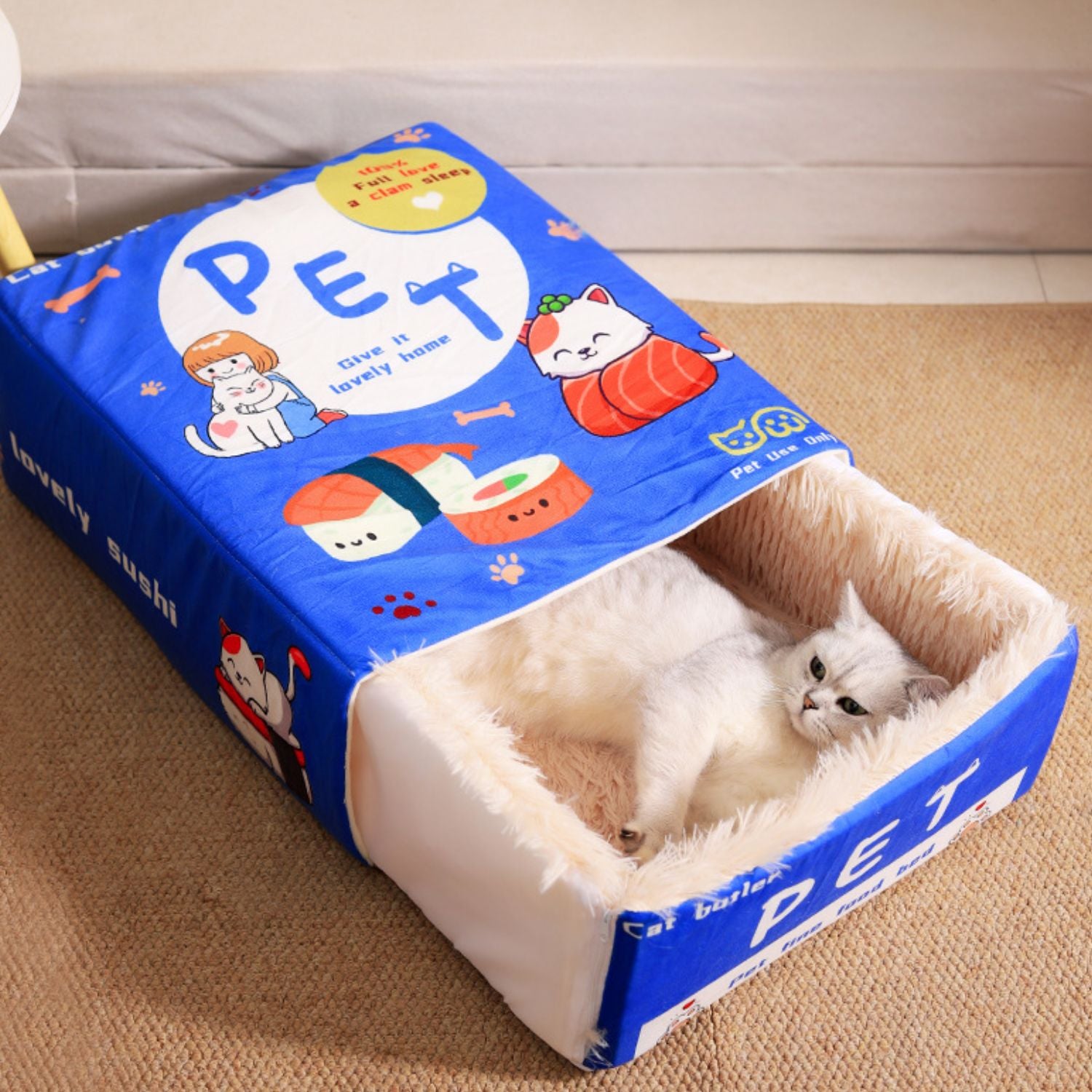 snack box kattenbed omhulde veilig en gezellig bed voor katten en honden